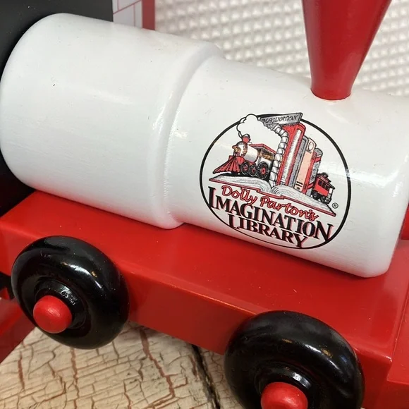 Dolly Parton imagination folding library train/track solofficialkw.com